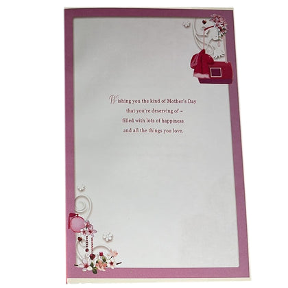 From Son Women's Accessories Design Foil Finished Mother's Day Card