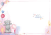 Bear With Cake Nanny Birthday Card