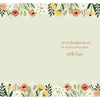 Floral Design Sister in Law Birthday Card