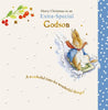 Peter Rabbit Design Extra Special Godson Christmas Card