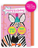 Today Is All About You! Wild & Fun! Hand-Finished Birthday Card