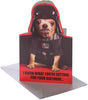 Disney Star Wars Funny Dog Vader Design Birthday Card