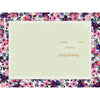 Purple Bouquet Special Friend Birthday Card
