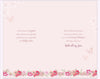 Floral Heart Lovely Fiancée Luxury Handmade 3D Effect Valentine's Day Card
