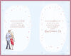 Heart And Flowers Beautiful Wife Luxury Handmade Valentine's Day Card