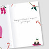 Festive Design Heartfelt Wishes Goddaughter Christmas Card