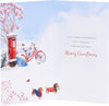 Dogs and Postbox Design Both of You Christmas Card