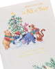 Disney Winnie the Pooh & Friends Design for All of You Christmas Card