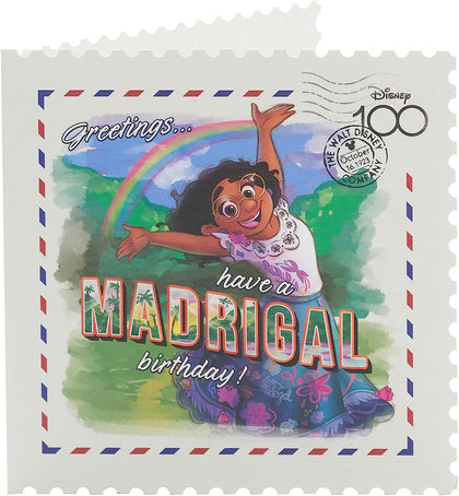Disney Encanto Stamp 100 Design, With Mirabel Birthday Card