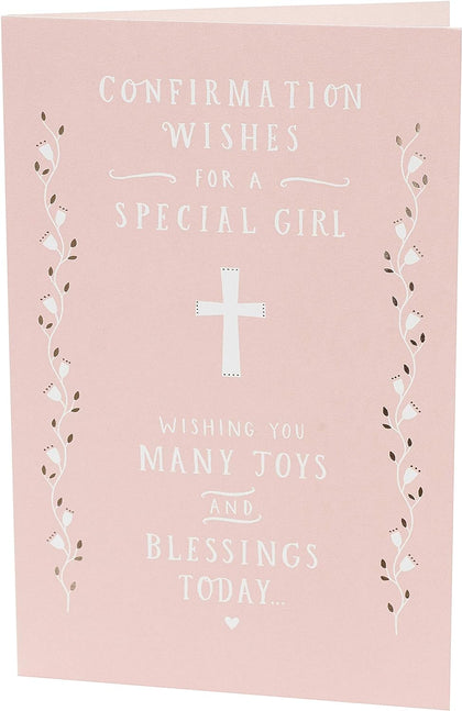 For a Special Girl Confirmation Congratulations Card