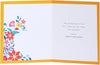 Bright Floral Design Birthday Card