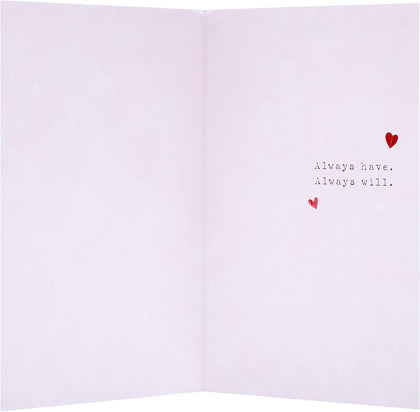Classic Illustration Design Love Anniversary Card