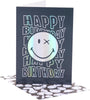 Smiley World Birthday Card