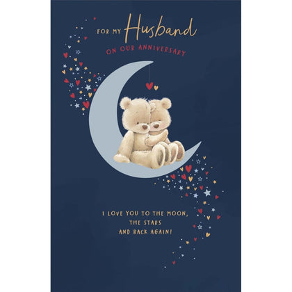 For My Husband On Our Anniversary Card