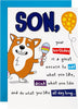 Dog Illustration Pop Up Design Funny Son Birthday Card