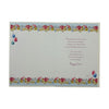 Spring Flower Wreath Design Warm Wishes Easter Card