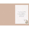 Hedgehog Holding Flower Granddaughter Birthday Card