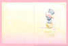 Bear With Champagne Bottle Large Luxury Boxed Handmade 21st Birthday Card.