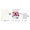 Wings of Color Cherry Blossom 3D Pop Up Greeting Card