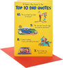 Top 10 Quotes Design For Dad Father's Day Card