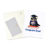 Owl Celebration Scene 3D Pop Up Graduation Congratulations Card