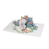 Angel’s Blessing 3D Pop-Up Baptism Christening Card