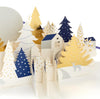 Winter Woodland Design 3D and Pop Up Holiday Wonder Christmas Card