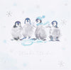 Multipack of 6 Penguins Design Christmas Cards with Envelopes