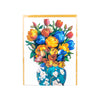Tulip Harmony 3D Pop Up Vase Greeting Card