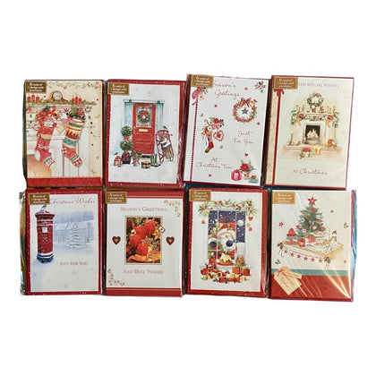 Bulk 168 Any Design Christmas Card Pack Has 1 designs x 28 pack
