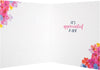 Glitter Finished Thank You Card "Appreciated"