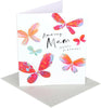 Butterflies Design Amazing Mum Birthday Card