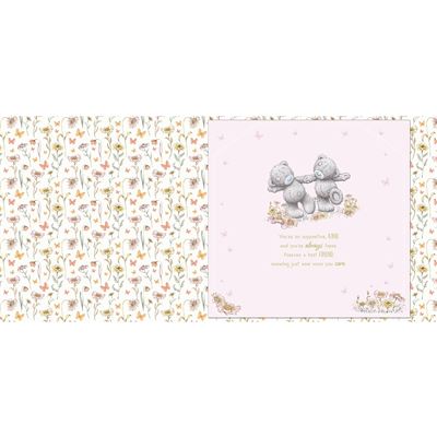 Bears Having Picnic Luxury Handmade Mother's Day Card With Keepsake Box