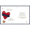 Hot Air Balloon For The One I Love Boxed Handmade Valentine's Day Card
