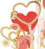 Flowers Hearts Balloons  3D & Pop Up Valentine's Card
