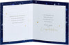 Dark Blue Design Son Passing Exams Congratulations Card