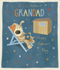 Boofle Sat in a Deck Chair Grandad Father's Day Card