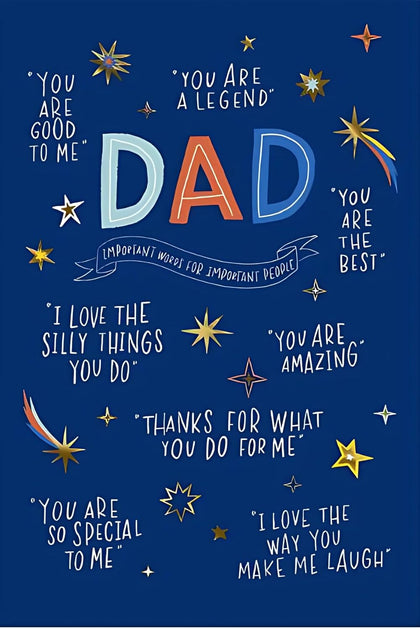 Creative and Attractive Design Dad Birthday Card