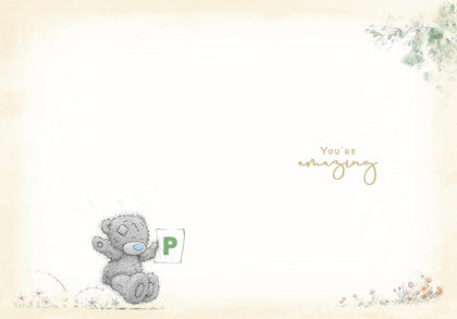 Bear And Ripped L Plate Driving Test Passed Congratulations Card