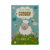 For Godson Cute Lamb With Bees Design Open Easter Card