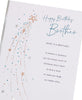 Lovely Design with Shooting Star Brother Birthday Card