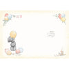 Bear In Hot Air Balloon Birthday Card