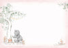 Bear On Swing 'Just To Say' Thoughtful Blank Greeting Card