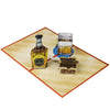 Aged to Perfection 3D Whiskey Pop Up Card