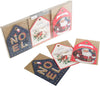 Pack of 12 "Noel" Contemporary Christmas Cards