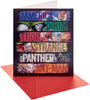 Marvel Avengers Design Kid's Birthday Card