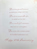 Heart Design Foil Finished Pearl 30th Anniversary Card