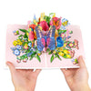 Wings of Joy Butterfly & Flower Pop Up Card