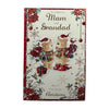 To a Special Mam and Grandad Festive Bears with Gifts Christmas Card