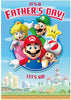 Mario Brothers Father's Day Card
